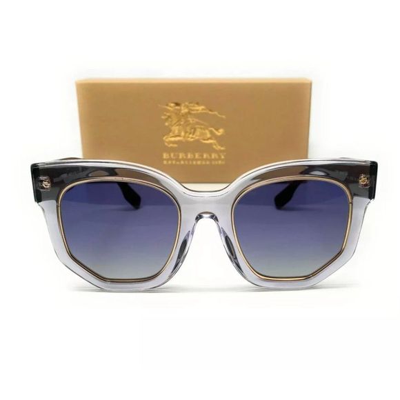 Burberry Women\'s Transparent Grey Sunglasses! main image 4